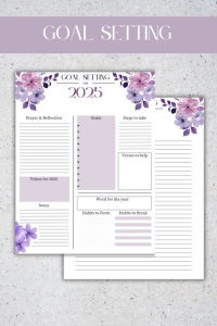 Preview of Goal Setting PDF
